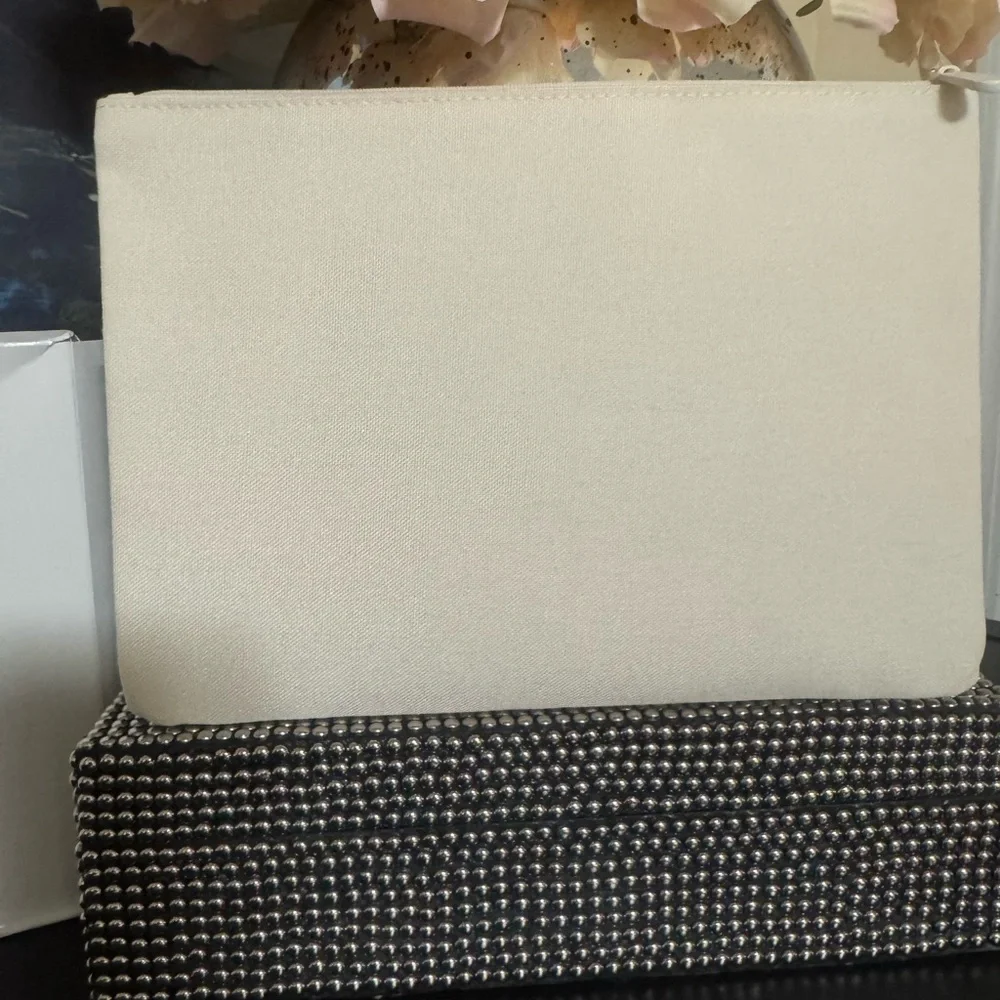Dior Cream Floral Pouch- GWP